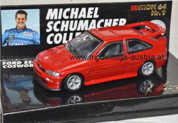 Ford Escort RS Cosworth 1992 Michael SCHUMACHER rot 1:64