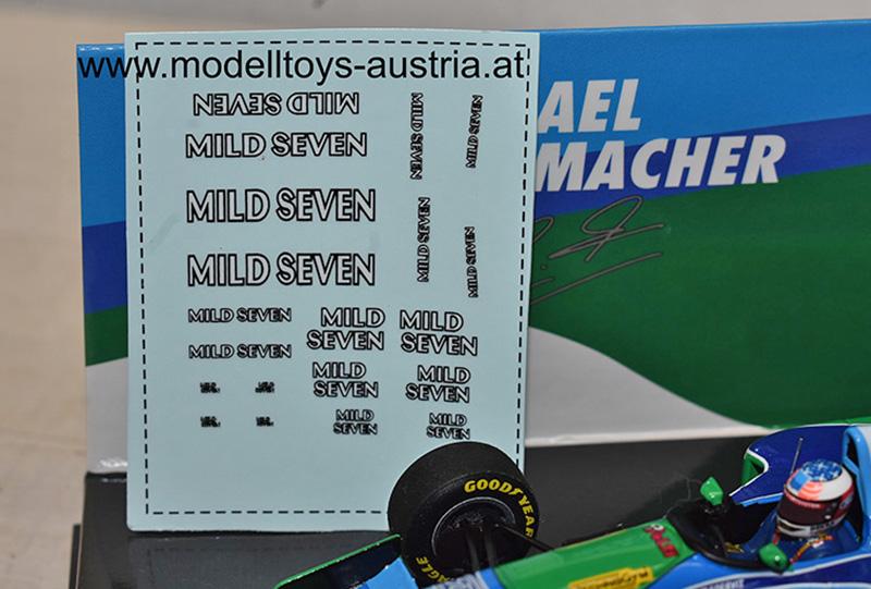 Benetton B194 Ford 1994 Michael SCHUMACHER WELTMEISTER Australien GP 1:43