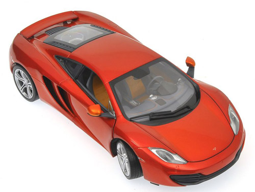 McLaren MP4-12C 2011 orange metallik TOP GEAR The STIG 1:18