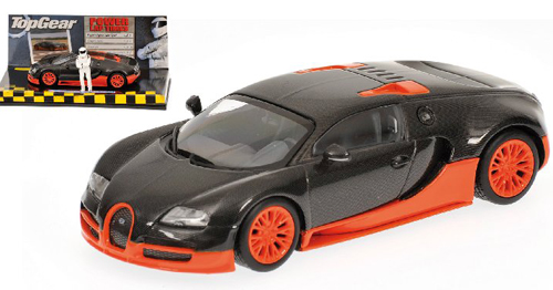 Bugatti EB 16.4 Veyron SUPER SPORT 2011 WELTREKORD Carbon 1:43