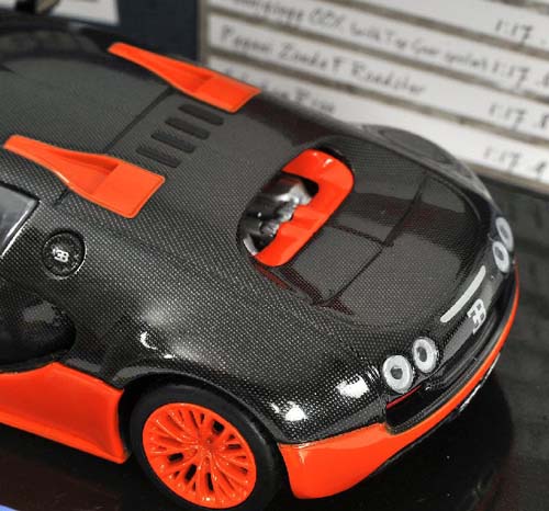 Bugatti EB 16.4 Veyron SUPER SPORT 2011 WELTREKORD Carbon 1:43