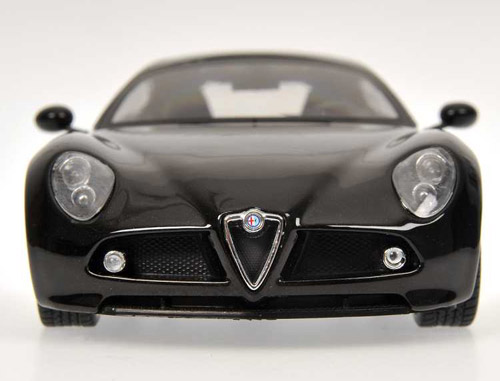 Alfa Romeo 8C Competizione 2005 schwarz TOP GEAR The Stig 1:43