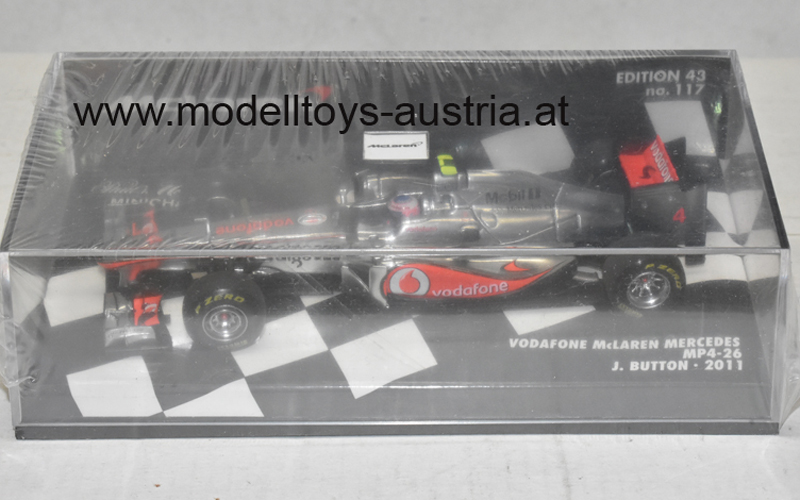 McLaren MP4/26 Mercedes 2011 Jenson BUTTON Vodafone 1:43