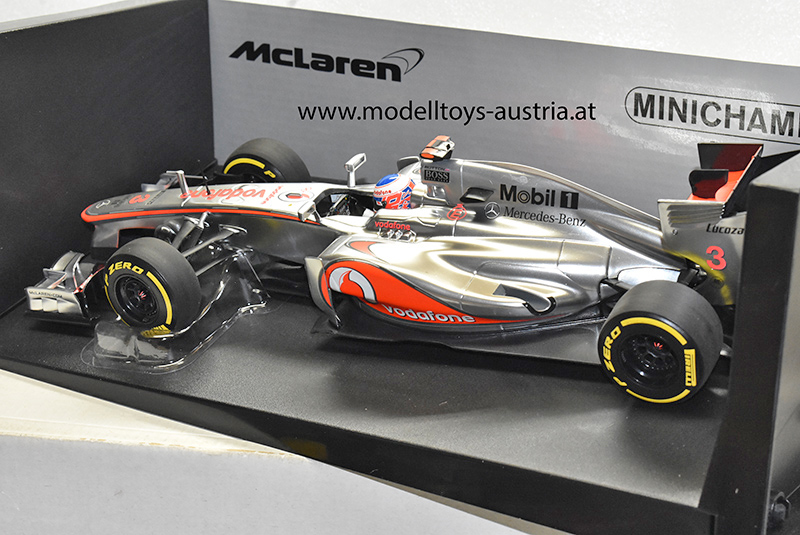 McLaren MP4/27 Mercedes 2012 Jenson BUTTON Vodafone 1:18