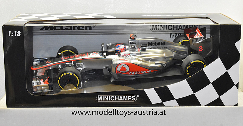 McLaren MP4/27 Mercedes 2012 Jenson BUTTON Vodafone 1:18