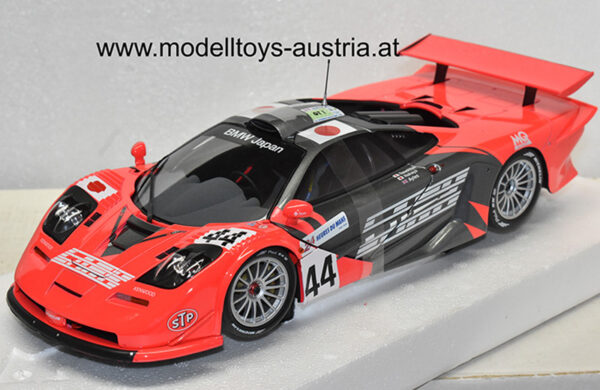 McLaren F1 GTR Langheck 1997 Le Mans Akihiko NAKAYA / Keiichi TSUCHIYA / Gary AYLES Team LARK McLAREN 1:18