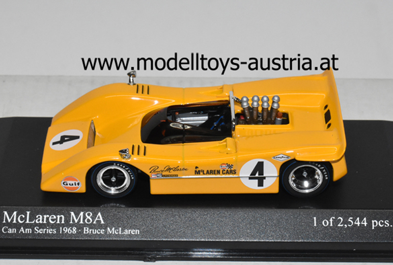McLaren M8A 1968 CanAm Serie Bruce McLAREN 1:43