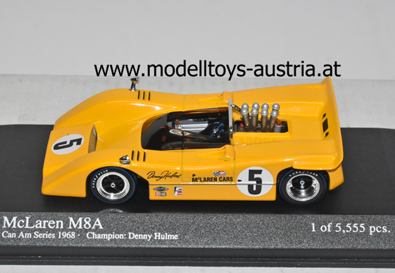 McLaren M8A 1968 Can Am CHAMPION Denny HULME 1:43