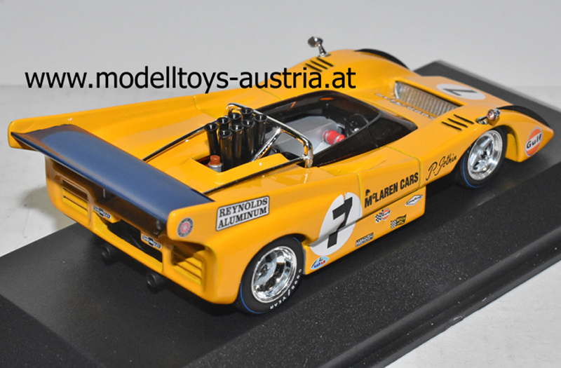 McLaren M8D 1970 CanAm Serie Peter GETHIN 1:43