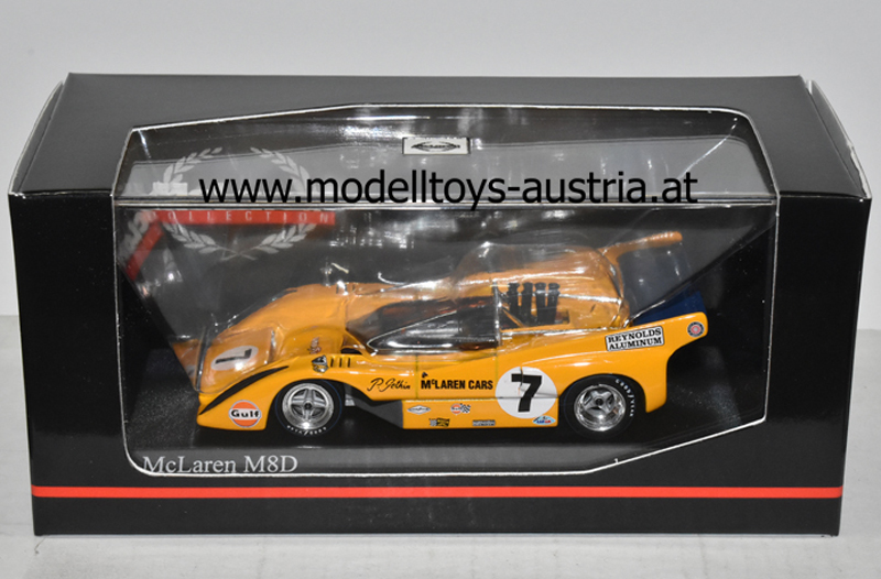 McLaren M8D 1970 CanAm Serie Peter GETHIN 1:43