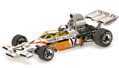 McLaren M19 Ford 1972 YARDLEY Sieger Südafrika GP Denny HULME 1:43 Minichamps