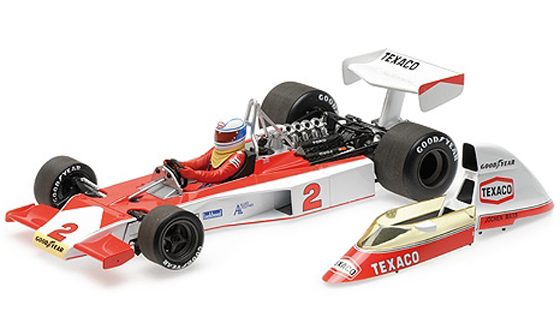 McLaren M23 Ford 1975 Jochen MASS Team TEXACO 1:18