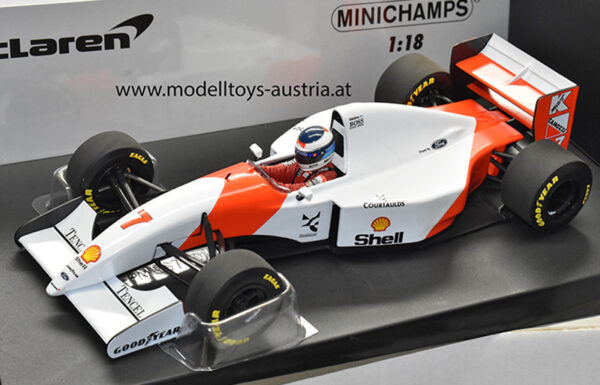McLaren MP4/8 Ford 1993 Mika HÄKKINEN Japan GP Suzuka 1:18
