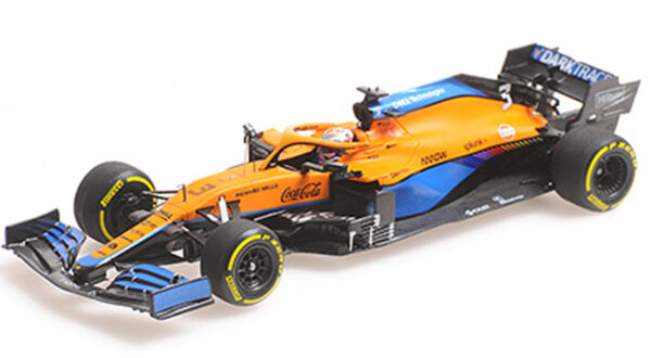 McLaren MCL35M Mercedes 2021 Daniel RICCIARDO Bahrain GP 1:43 Minichamps