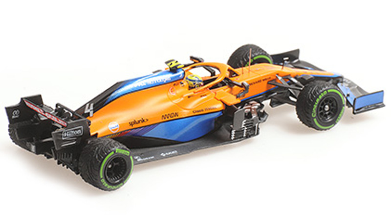 McLaren MCL35M Mercedes 2021 Lando NORRIS Emilia Romagna GP 3. Platz 1:43 Minichamps