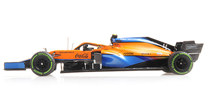 McLaren MCL35M Mercedes 2021 Lando NORRIS Emilia Romagna GP 3. Platz 1:43 Minichamps