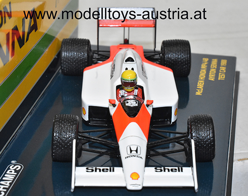McLaren MP4/4B Honda 1988 TEST CAR Ayrton SENNA 1:43
