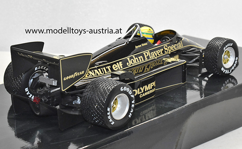 Lotus 97T Renault 1985 Ayrton SENNA Sieger Portugal GP 1:18