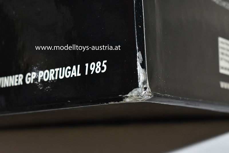 Lotus 97T Renault 1985 Ayrton SENNA Sieger Portugal GP 1:18