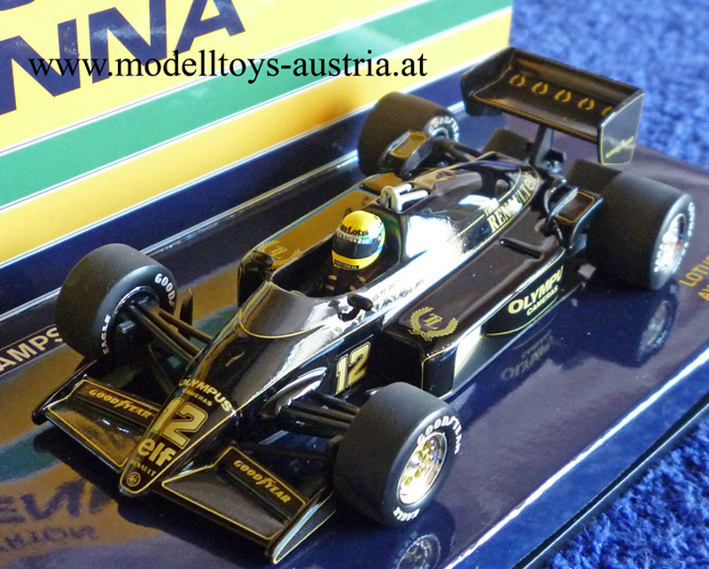 Lotus 97T Renault 1985 Ayrton SENNA 1:43