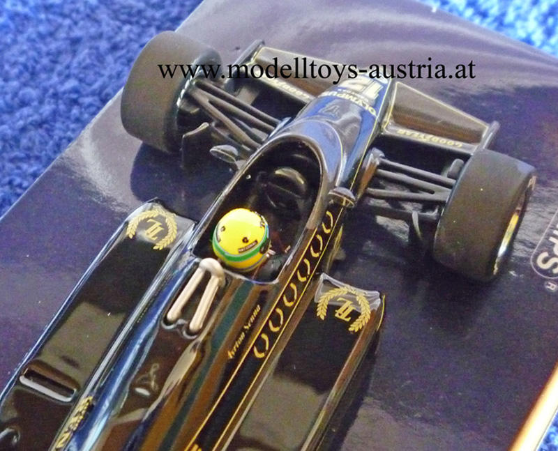 Lotus 97T Renault 1985 Ayrton SENNA 1:43