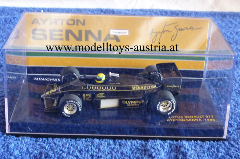 Lotus 97T Renault 1985 Ayrton SENNA 1:43
