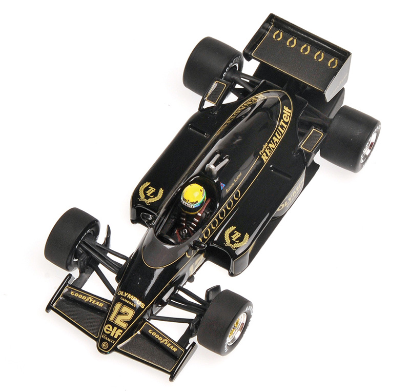Lotus 97T Renault 1985 Ayrton SENNA 1:43