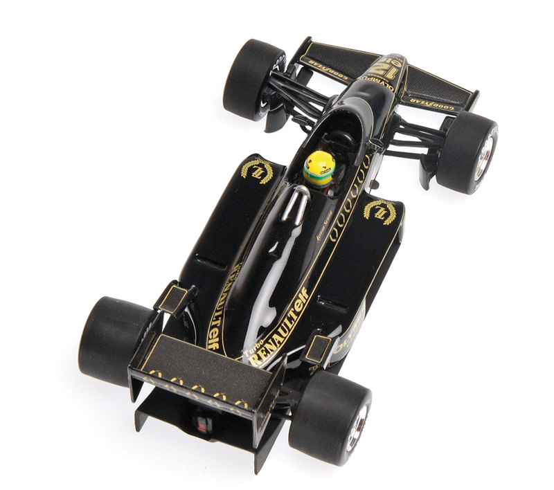 Lotus 97T Renault 1985 Ayrton SENNA 1:43