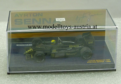 Lotus 98T Renault 1986 Ayrton SENNA 1:43