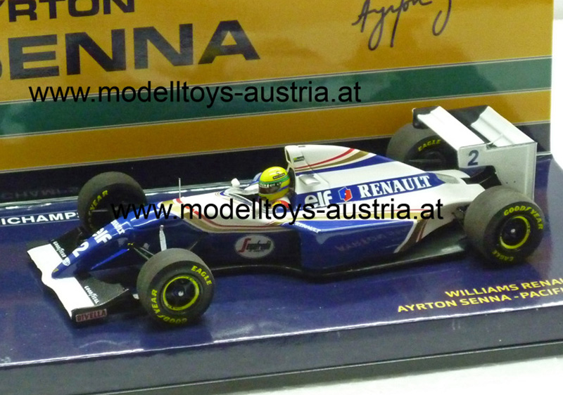 Williams FW16 Renault 1994 Ayrton SENNA PACIFIC GP 1994 1:43