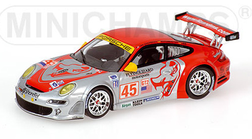 Porsche 911 997 GT3 RSR 2007 ALMS OVERBEEK BERGMEISTER LIEB 1:64