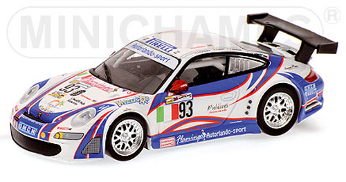 Porsche 911 997 GT3 RSR 2007 Le Mans SIMONSEN NIELSEN EHRET 1:64