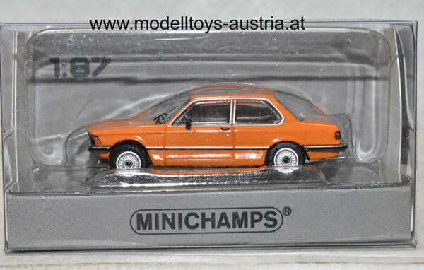 BMW E21 Limousine 323i 1975 orange 1:87 H0