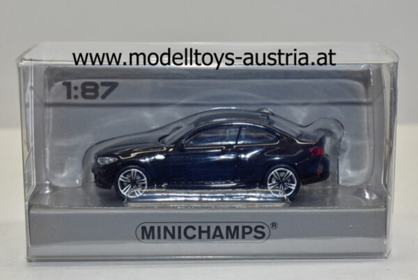 BMW F87 M2 Coupe 2016 schwarz 1:87 HO