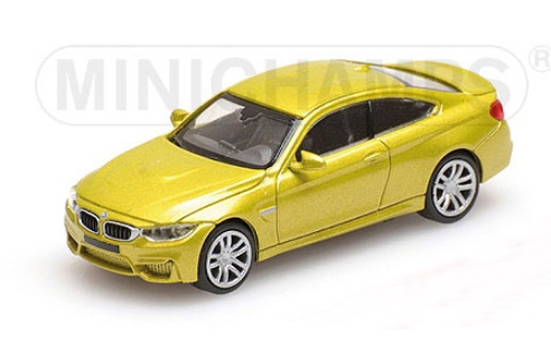 BMW F82 M4 Coupe 2015 gelb metallik 1:87 HO