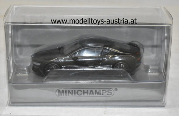 BMW i8 Coupe Hybrid 2015 grau metallik 1:87 HO