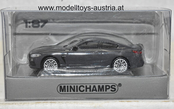 BMW G16 Coupe M8 Competition 2019 grau metallik 1:87 H0