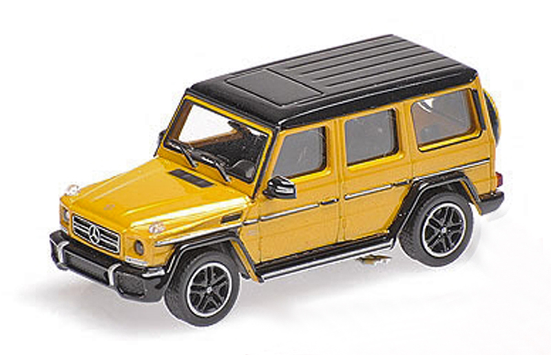 Mercedes Benz G65 AMG SUV 2015 gelb metallik 1:87 HO