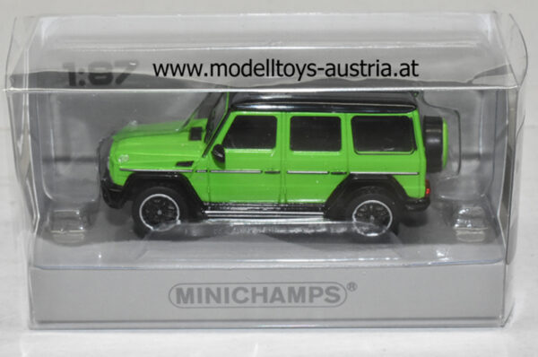 Mercedes Benz G65 AMG SUV 2015 grün metallik 1:87 HO