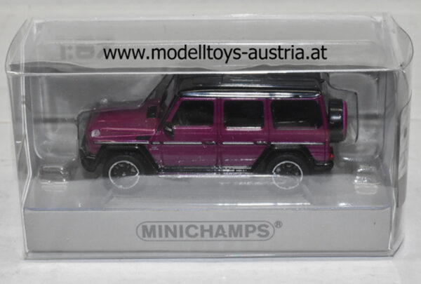 Mercedes Benz G65 AMG SUV 2015 violett metallik 1:87 HO