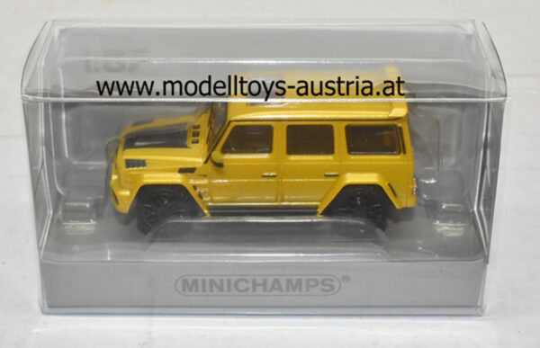 Mercedes Benz G63 AMG Brabus 850 6.0 Widestar SUV 2015 gelb 1:87 HO