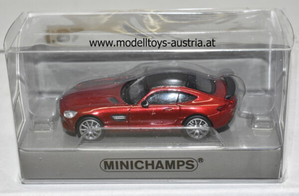 Mercedes Benz C190 AMG GT-S Coupe 2015 rot metallik 1:87 HO