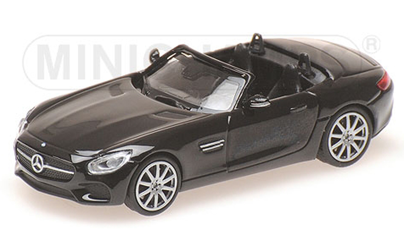Mercedes Benz R190 AMG GT S Cabrio 2015 schwarz 1:87 HO