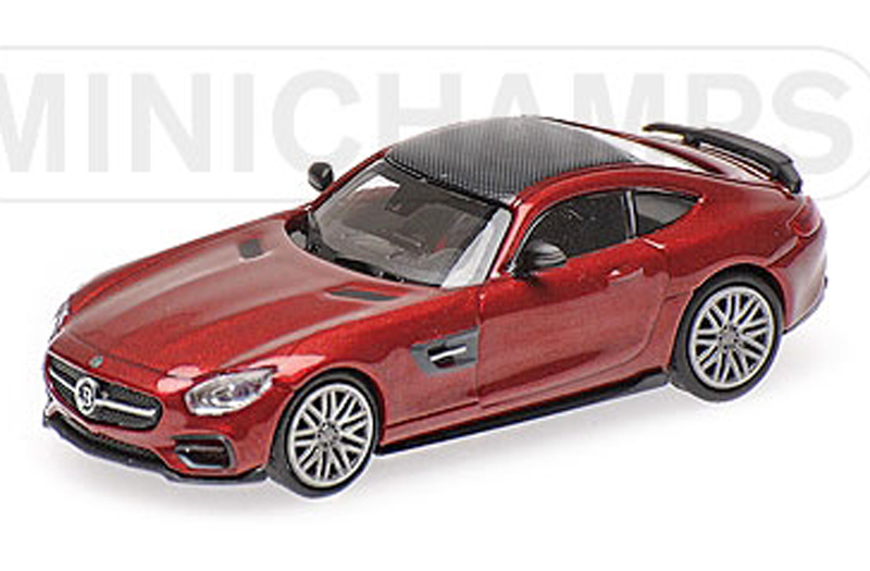 Mercedes Benz SLS AMG GT-S Coupe Brabus 600 2015 rot 1:87 HO