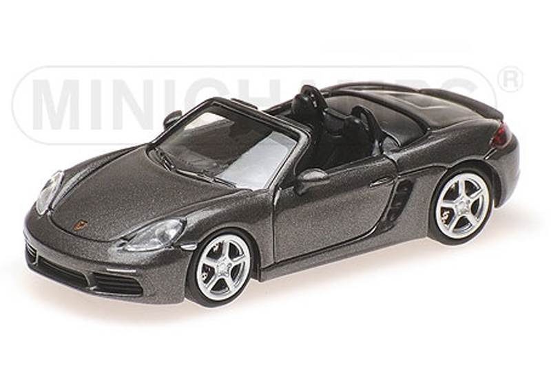 Porsche 718 Boxster Cabrio 2016 grau metallik 1:87 H0