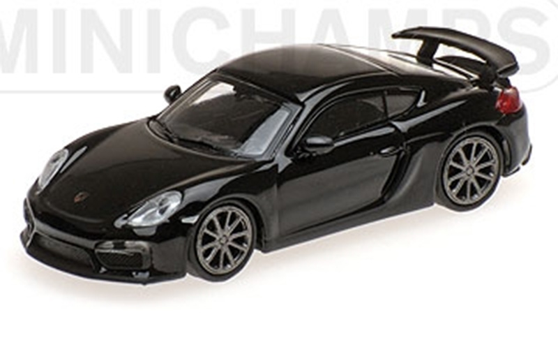 Porsche Cayman GT4 Coupe 2016 schwarz 1:87 HO