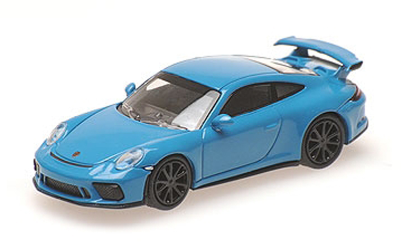 Porsche 911 991 Coupe GT3 2017 blau 1:87 HO