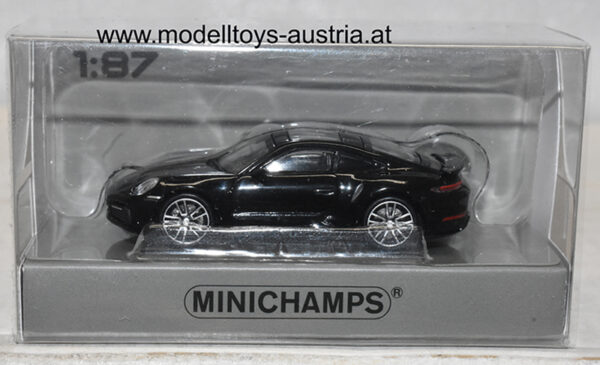 Porsche 911 992 Coupe Turbo 2020 black 1:87 H0
