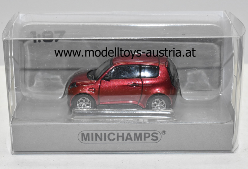 E.Go Life 2018 rot metallik 1:87 HO E-Mobilität