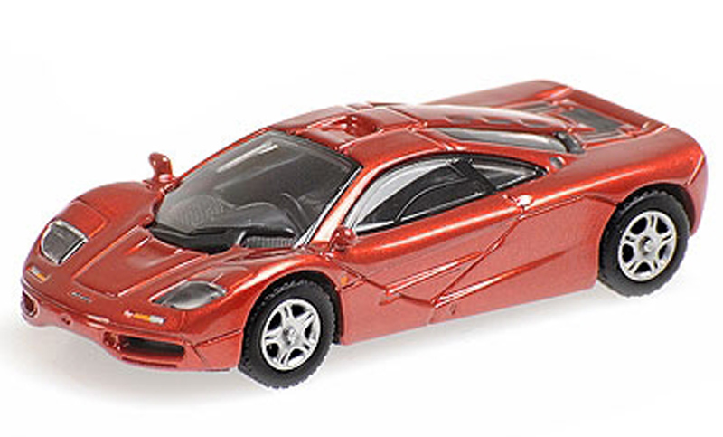 McLaren F1 Straßenversion 1994 rot metallik 1:87 H0